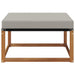taburet Lemn Solid de Acacia natural - WALTI WALTI