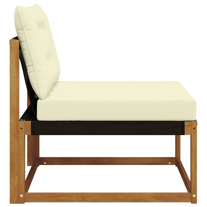 canapea de mijloc Lemn Solid de Acacia natural - WALTI WALTI