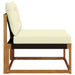 canapea de mijloc Lemn Solid de Acacia natural - WALTI WALTI
