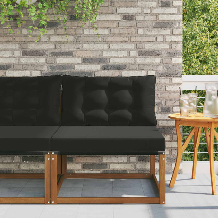 canapea de mijloc Lemn Solid de Acacia natural - WALTI WALTI