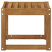 Bancă de taburet natural 43 x 43 x 37 cm Lemn Solid de Acacia - WALTI WALTI