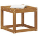 Bancă de taburet natural 43 x 43 x 37 cm Lemn Solid de Acacia - WALTI WALTI