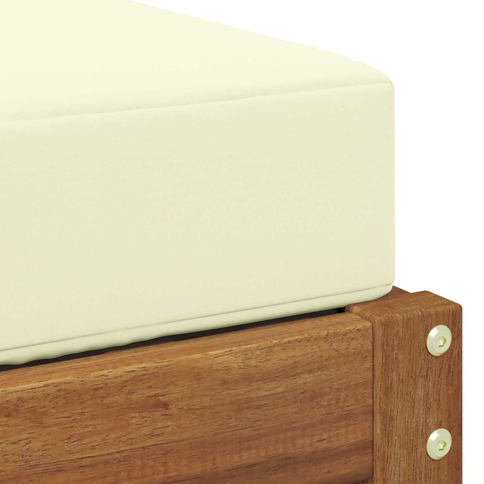 Bancă de exterior Lemn Solid de Acacia natural - WALTI WALTI