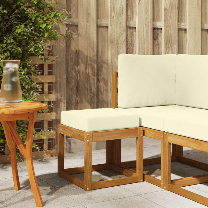 Bancă de exterior Lemn Solid de Acacia natural - WALTI WALTI
