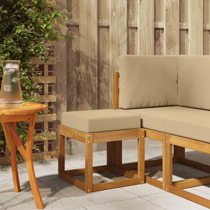 Bancă de exterior Lemn Solid de Acacia natural - WALTI WALTI