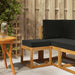 Bancă de exterior Lemn Solid de Acacia natural - WALTI WALTI