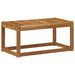 Bancă de exterior natural 79 x 43 x 37 cm Lemn Solid de Acacia - WALTI WALTI