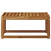 Bancă de exterior natural 79 x 43 x 37 cm Lemn Solid de Acacia - WALTI WALTI