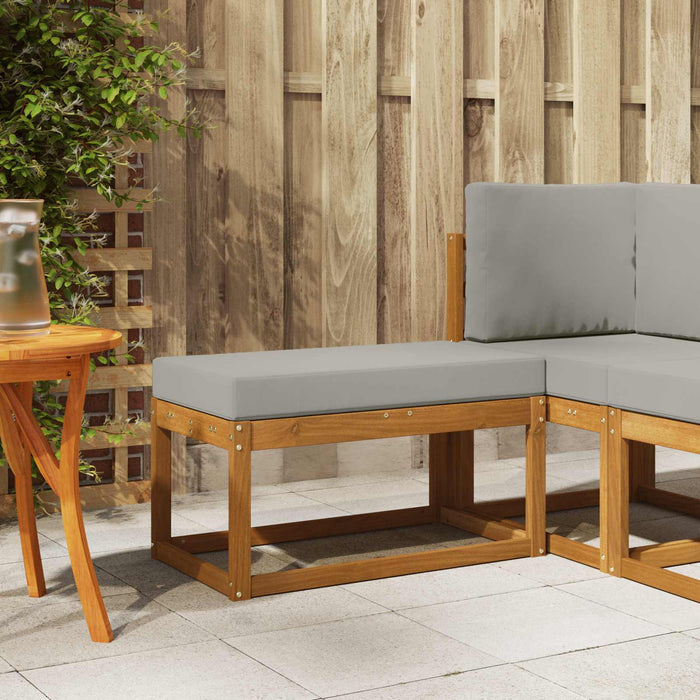 Bancă de exterior Lemn Solid de Acacia natural - WALTI WALTI