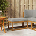 Bancă de exterior Lemn Solid de Acacia natural - WALTI WALTI