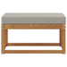 Bancă de exterior Lemn Solid de Acacia natural - WALTI WALTI
