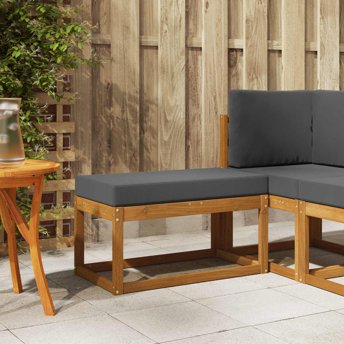 Bancă de exterior Lemn Solid de Acacia natural - WALTI WALTI