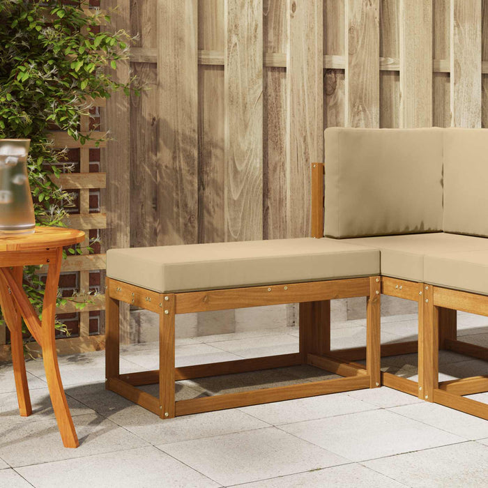 Bancă de exterior Lemn Solid de Acacia natural - WALTI WALTI