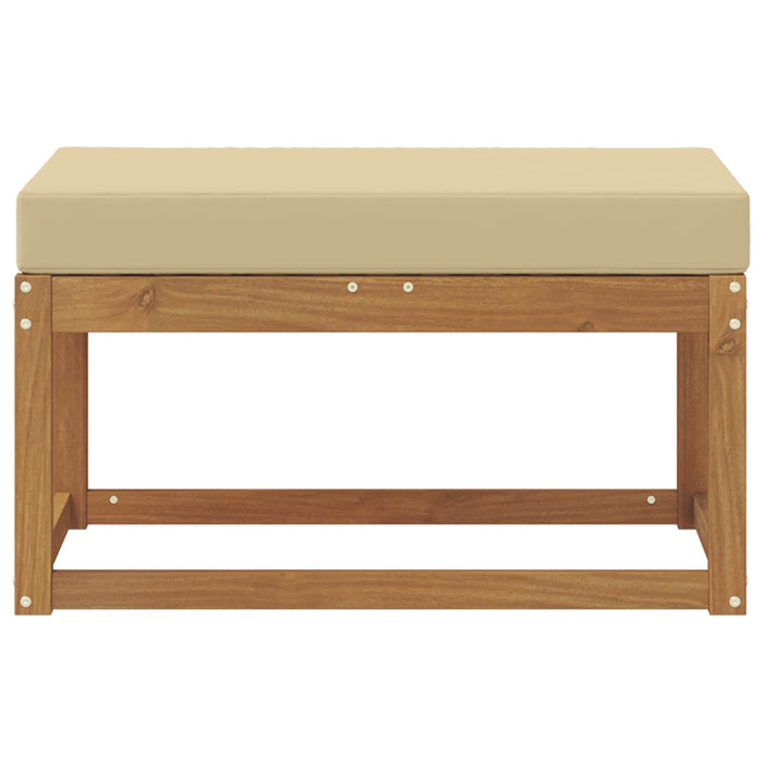 Bancă de exterior Lemn Solid de Acacia natural - WALTI WALTI