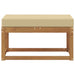 Bancă de exterior Lemn Solid de Acacia natural - WALTI WALTI