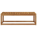Bancă de exterior natural 115 x 43 x 37 cm Lemn Solid de Acacia - WALTI WALTI