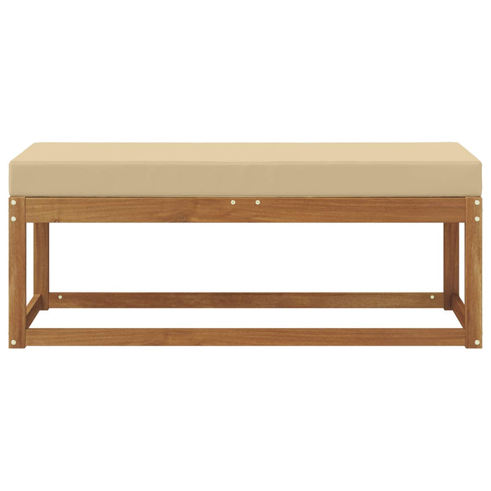 Bancă de exterior pentru șezut Lemn Solid de Acacia natural - WALTI WALTI