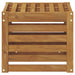 Bancă de exterior natural 43 x 43 x 37 cm Lemn Solid de Acacia - WALTI WALTI