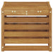 Bancă de exterior natural 43 x 43 x 37 cm Lemn Solid de Acacia - WALTI WALTI