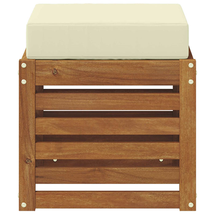 Bancă Stivuită pentru Exterior Lemn Solid de Acacia natural - WALTI WALTI