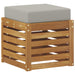 Bancă de exterior Lemn Solid de Acacia natural - WALTI WALTI