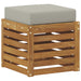 Bancă de exterior Lemn Solid de Acacia natural - WALTI WALTI