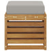 Bancă de exterior Lemn Solid de Acacia natural - WALTI WALTI