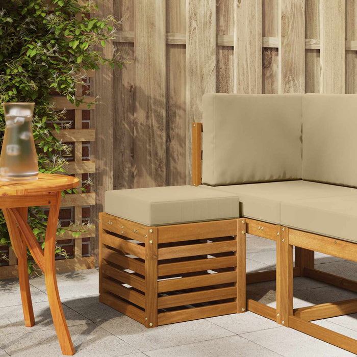 Bancă de exterior Lemn Solid de Acacia natural - WALTI WALTI