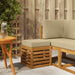 Bancă de exterior Lemn Solid de Acacia natural - WALTI WALTI