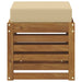 Bancă de exterior Lemn Solid de Acacia natural - WALTI WALTI