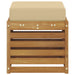 Bancă de exterior Lemn Solid de Acacia natural - WALTI WALTI