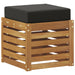 Bancă de exterior Lemn Solid de Acacia natural - WALTI WALTI
