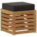 Bancă de exterior Lemn Solid de Acacia natural - WALTI WALTI