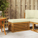Bancă de exterior Lemn Solid de Acacia natural - WALTI WALTI