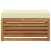 Bancă de exterior Lemn Solid de Acacia natural - WALTI WALTI