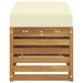 Bancă de exterior Lemn Solid de Acacia natural - WALTI WALTI