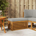 Bancă de exterior Lemn Solid de Acacia natural - WALTI WALTI