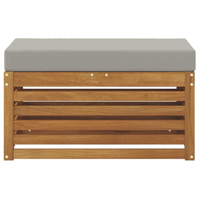 Bancă de exterior Lemn Solid de Acacia natural - WALTI WALTI