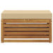 Bancă de exterior Lemn Solid de Acacia natural - WALTI WALTI