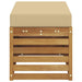 Bancă de exterior Lemn Solid de Acacia natural - WALTI WALTI