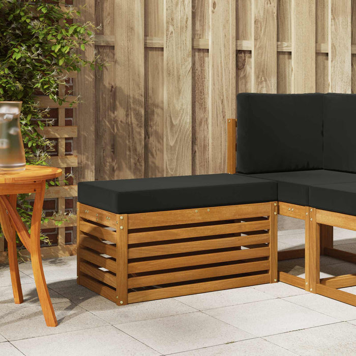 Bancă de exterior Lemn Solid de Acacia natural - WALTI WALTI
