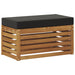 Bancă de exterior Lemn Solid de Acacia natural - WALTI WALTI