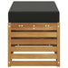 Bancă de exterior Lemn Solid de Acacia natural - WALTI WALTI