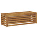 Bancă de exterior natural 115 x 43 x 37 cm Lemn Solid de Acacia - WALTI WALTI