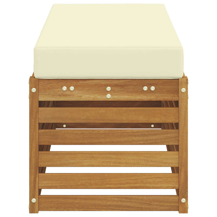Bancă de exterior Lemn Solid de Acacia natural - WALTI WALTI