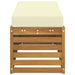 Bancă de exterior Lemn Solid de Acacia natural - WALTI WALTI