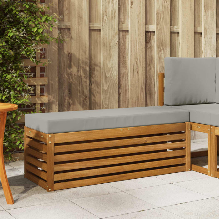 Bancă de exterior Lemn Solid de Acacia natural - WALTI WALTI