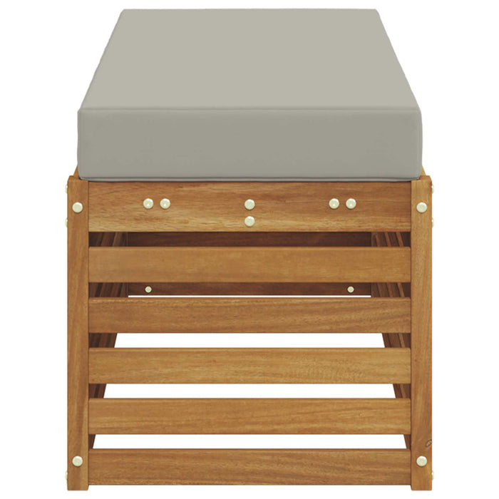 Bancă de exterior Lemn Solid de Acacia natural - WALTI WALTI