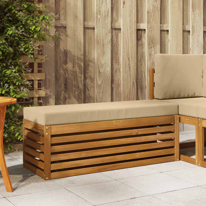 Bancă de exterior Lemn Solid de Acacia natural - WALTI WALTI
