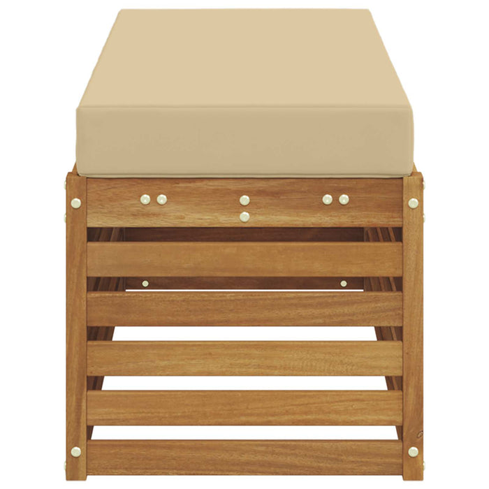Bancă de exterior Lemn Solid de Acacia natural - WALTI WALTI